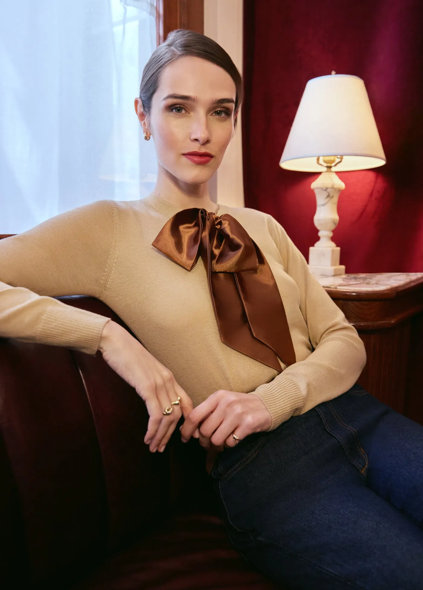 TAKE A BOW CARDIGAN sold by Favorite Daughter