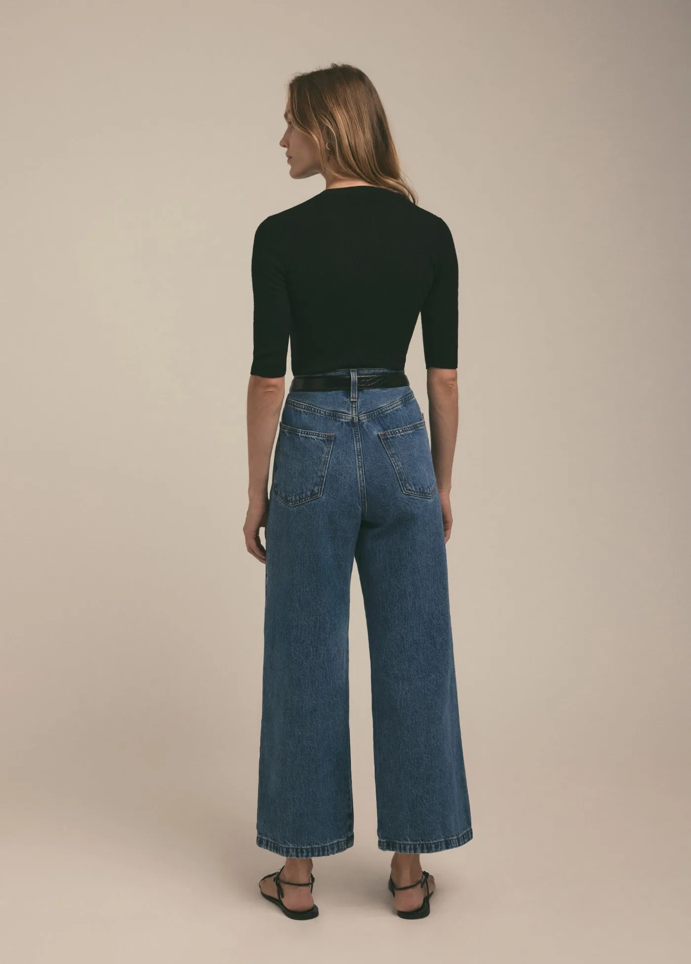 THE AMELIA CREWNECK TOP sold by Favorite Daughter product image thumbnail 3