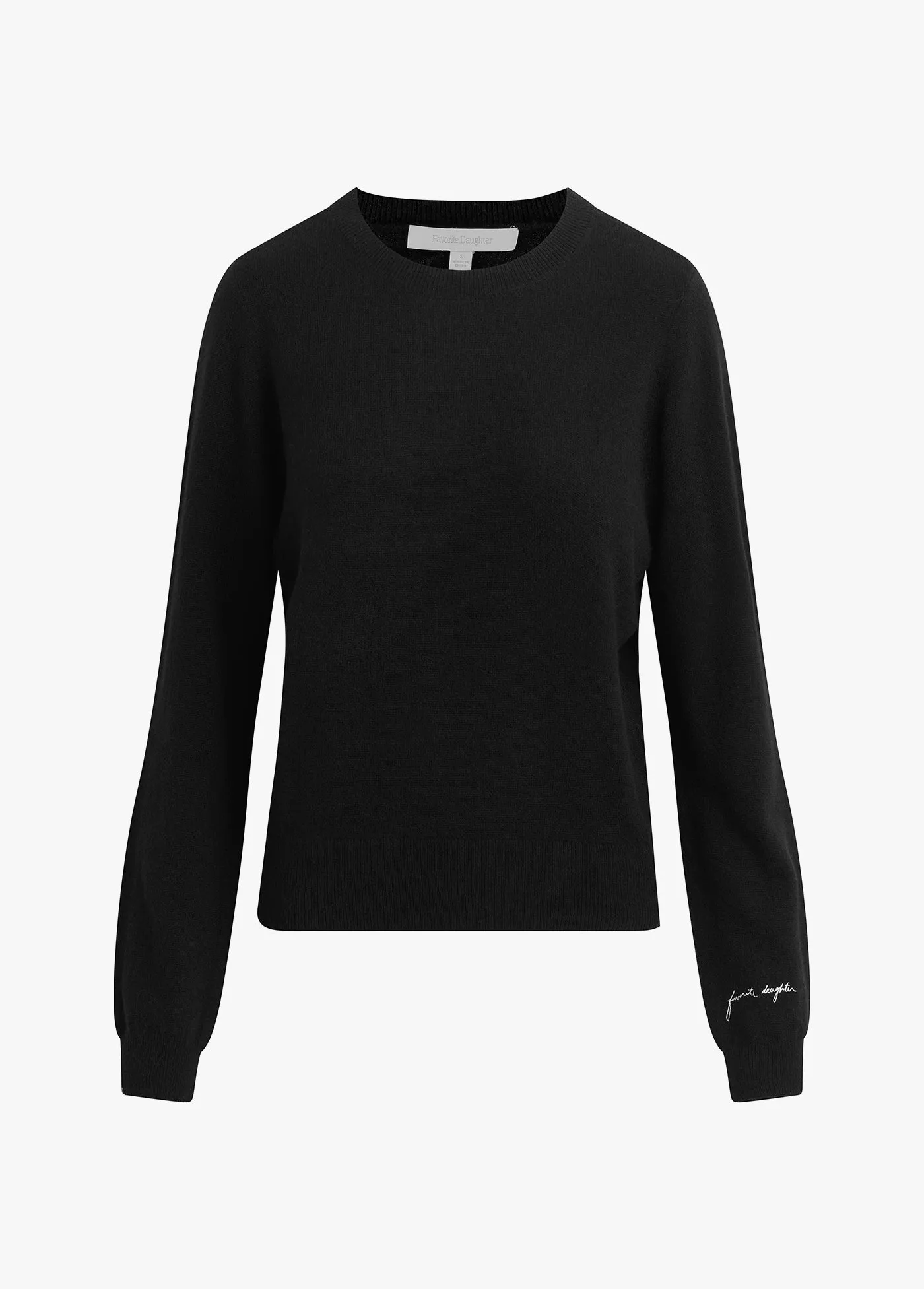 THE FAVORITE CASHMERE CREW sold by Favorite Daughter product image thumbnail 5