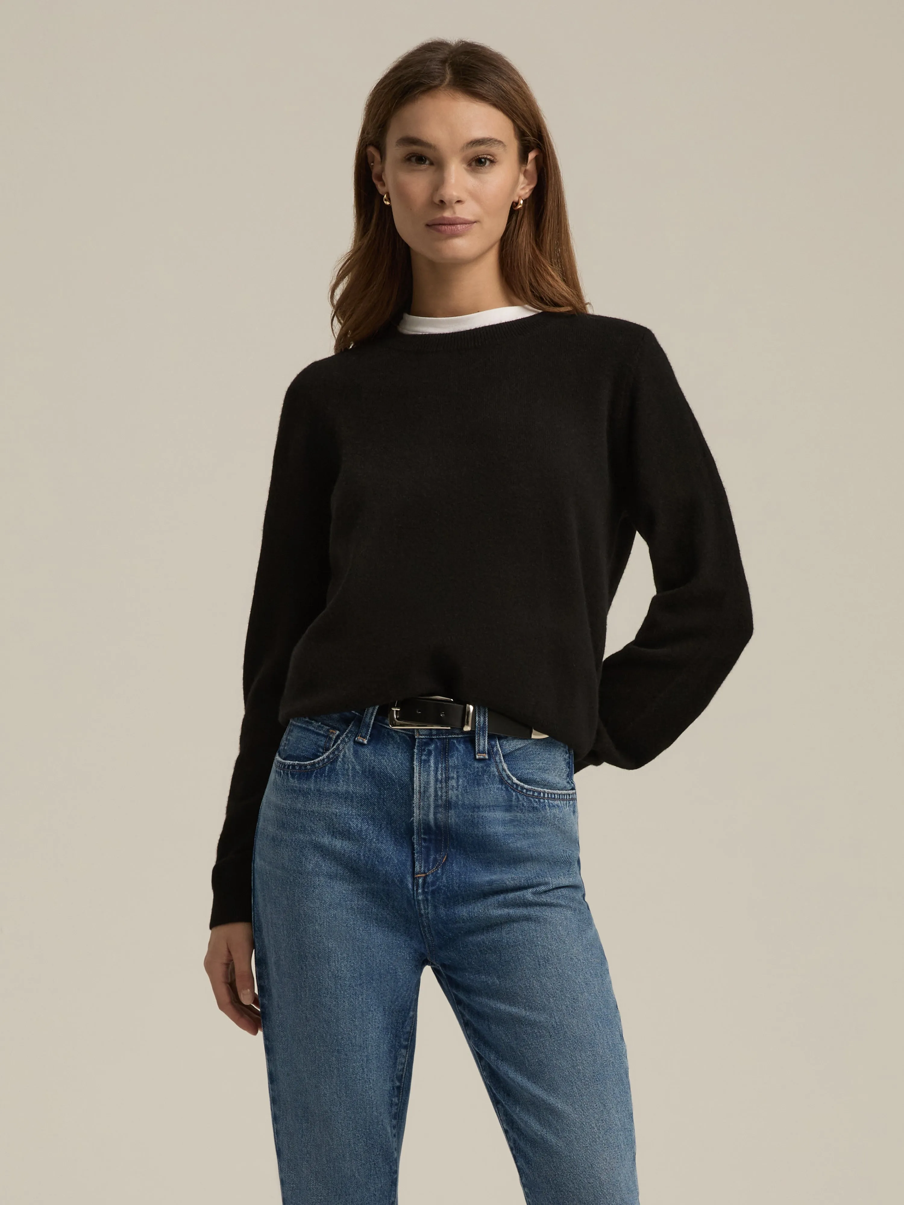 THE FAVORITE CASHMERE CREW sold by Favorite Daughter