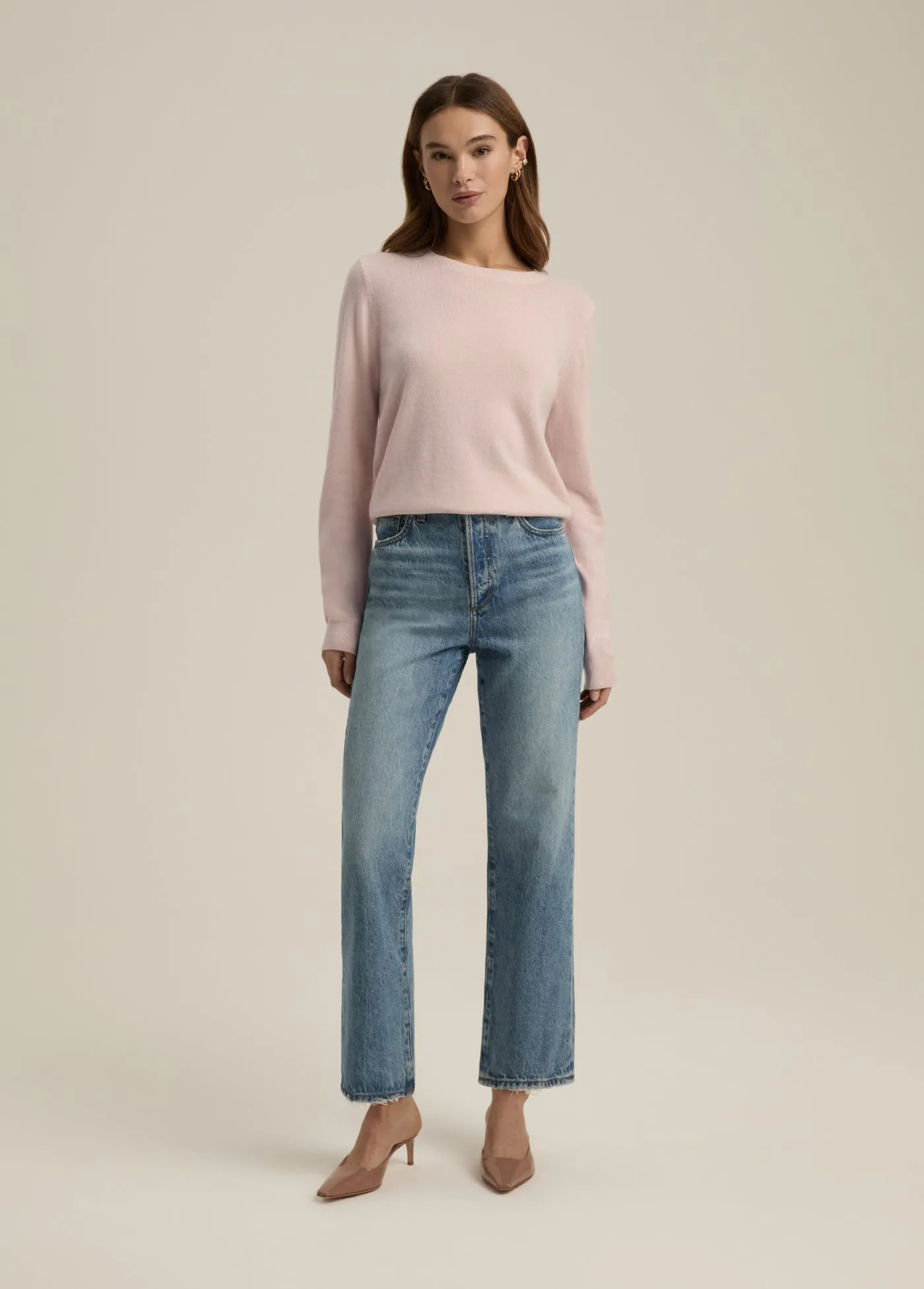 THE FAVORITE CASHMERE CREW sold by Favorite Daughter product image thumbnail 3