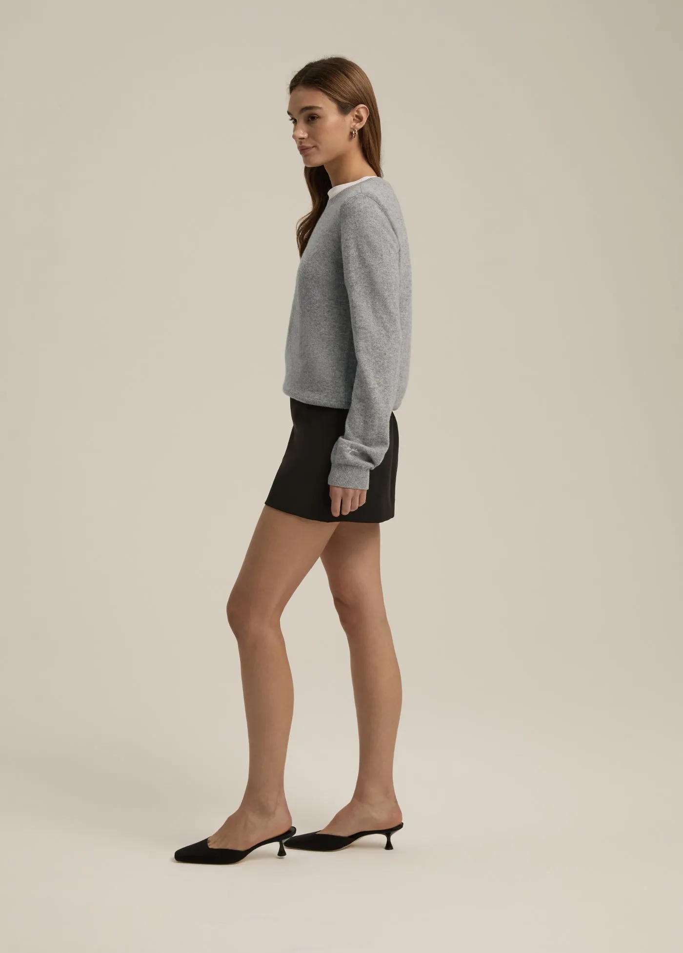 THE FAVORITE CASHMERE CREW sold by Favorite Daughter product image thumbnail 5