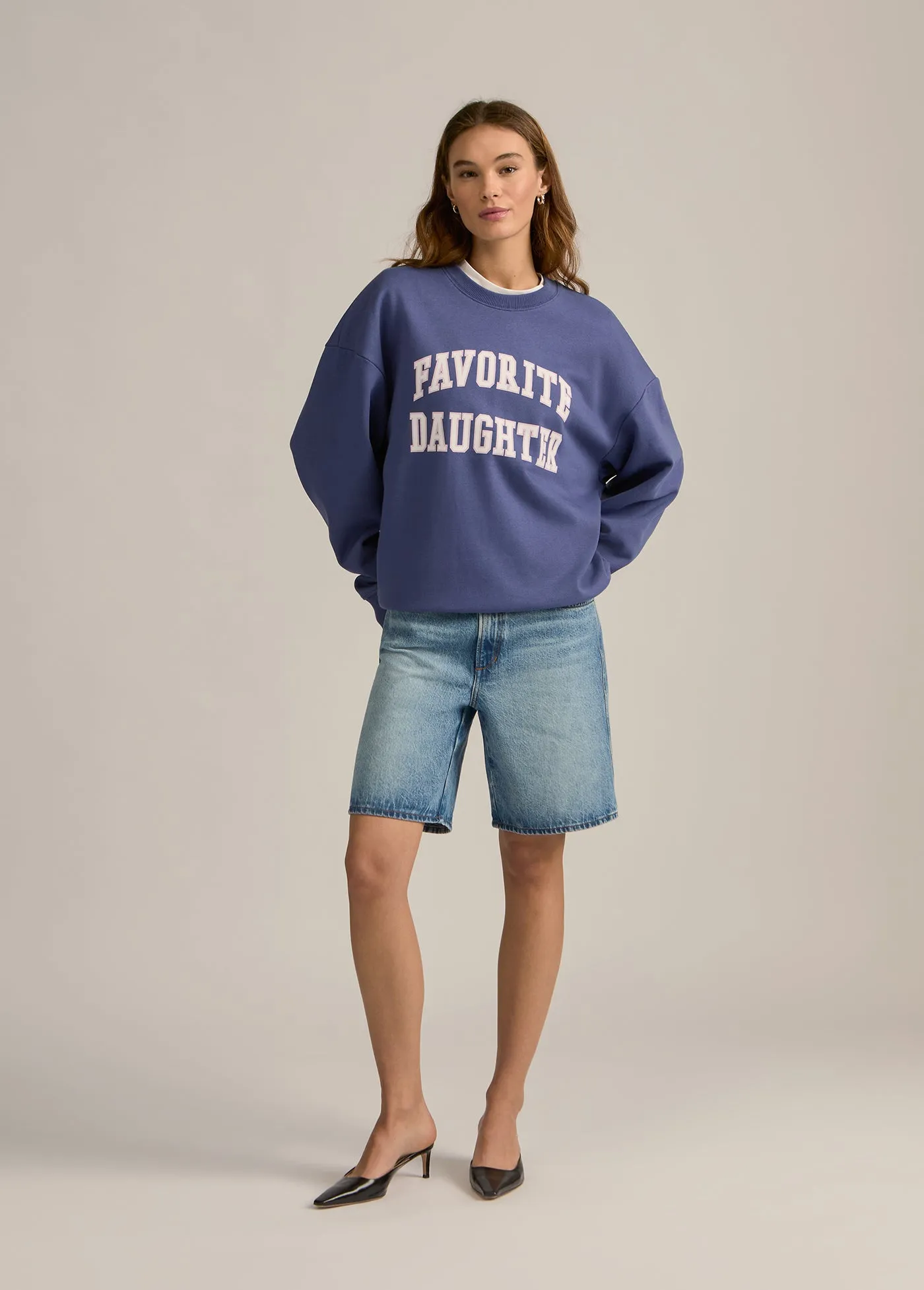 THE COLLEGIATE SWEATSHIRT sold by Favorite Daughter product image thumbnail 2