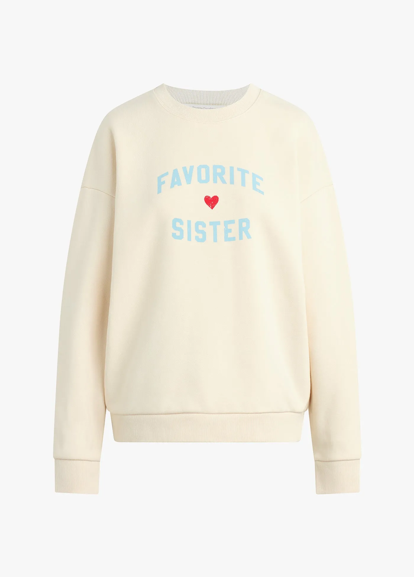 FAVORITE SISTER HEART LOGO SWEATSHIRT sold by Favorite Daughter product image thumbnail 5