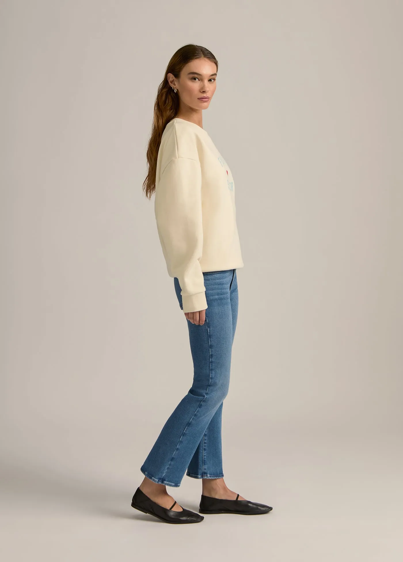 FAVORITE SISTER HEART LOGO SWEATSHIRT sold by Favorite Daughter product image thumbnail 3