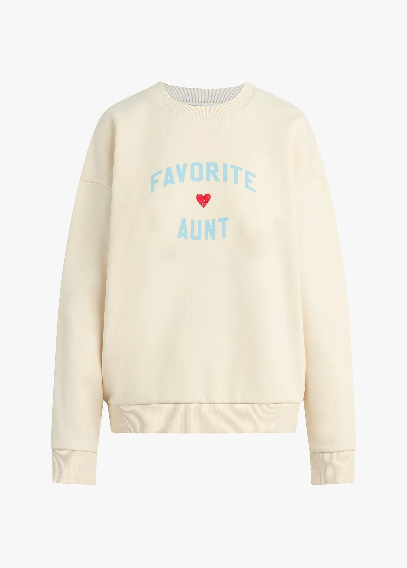 FAVORITE AUNT HEART LOGO SWEATSHIRT sold by Favorite Daughter product image thumbnail 5