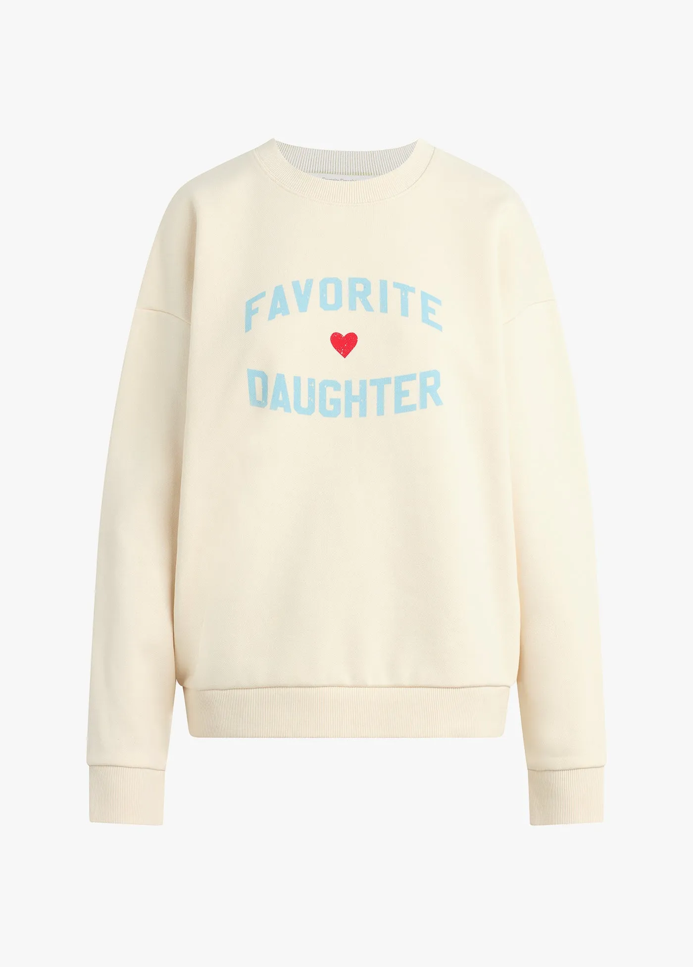 FAVORITE DAUGHTER HEART LOGO SWEATSHIRT sold by Favorite Daughter product image thumbnail 5