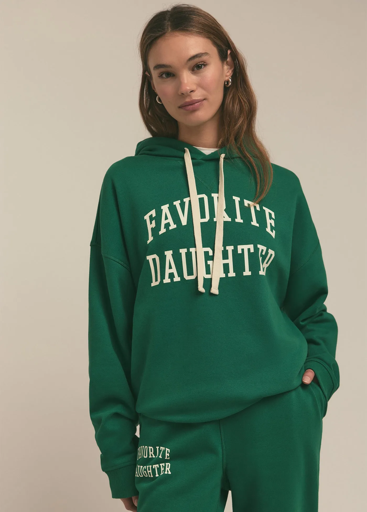 THE COLLEGIATE HOODIE sold by Favorite Daughter