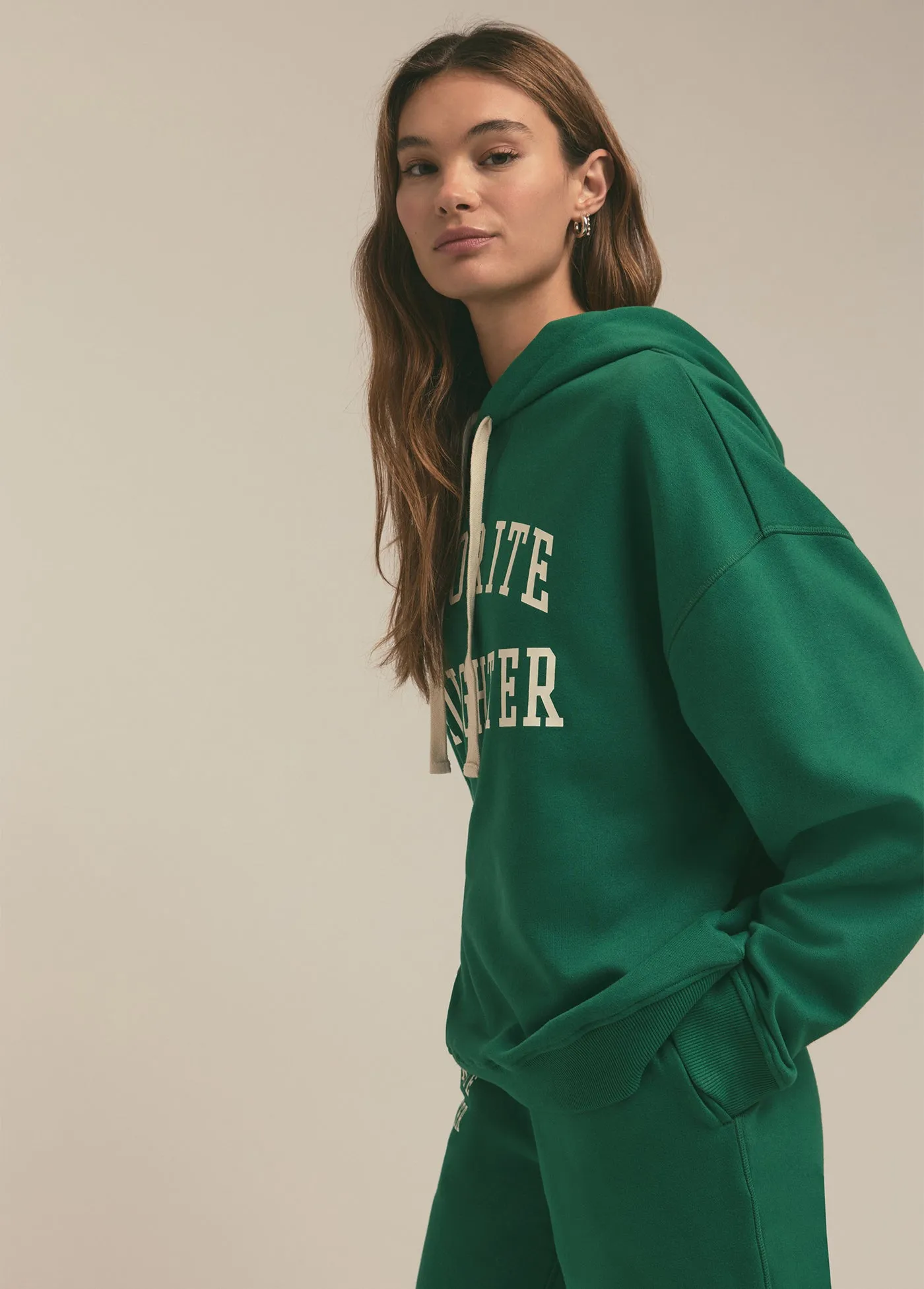 THE COLLEGIATE HOODIE sold by Favorite Daughter product image thumbnail 3