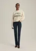 THE CROPPED COLLEGIATE SWEATSHIRT sold by Favorite Daughter
