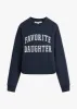 THE CROPPED COLLEGIATE SWEATSHIRT sold by Favorite Daughter
