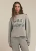 THE CROPPED COLLEGIATE SWEATSHIRT sold by Favorite Daughter