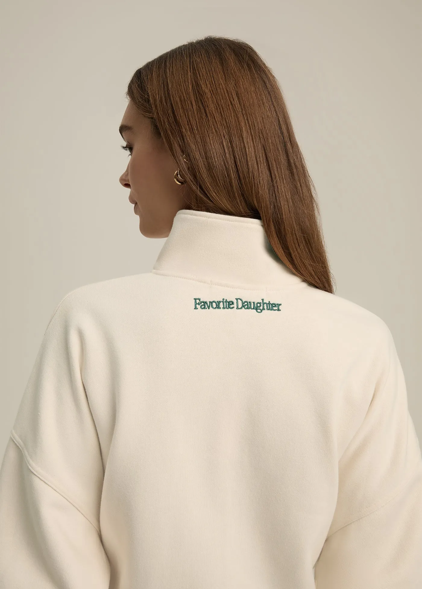 THE COACHES HALF ZIP JACKET sold by Favorite Daughter product image thumbnail 5