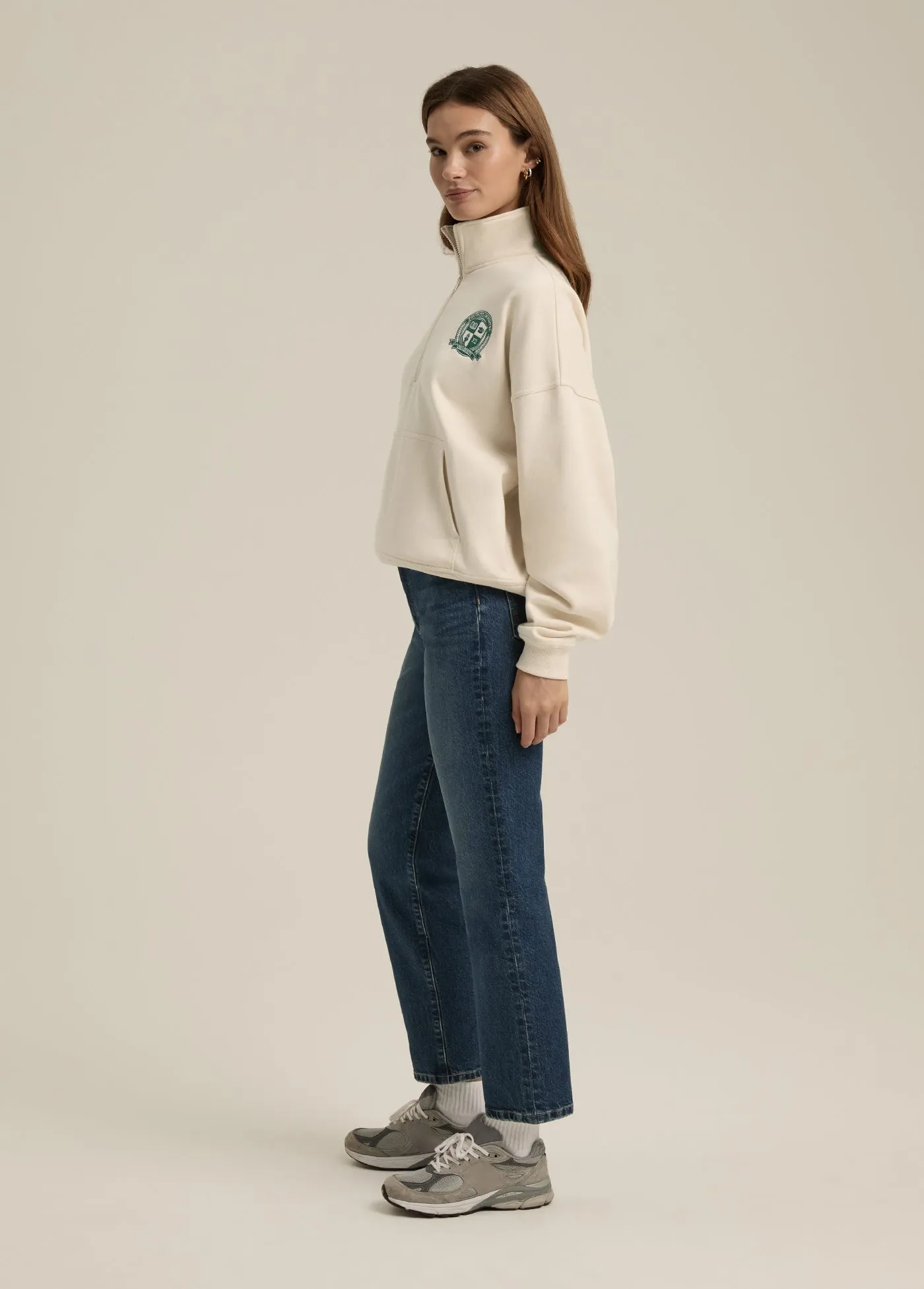 THE COACHES HALF ZIP JACKET sold by Favorite Daughter product image thumbnail 4