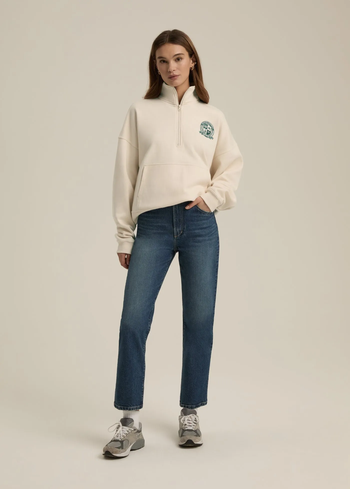 THE COACHES HALF ZIP JACKET sold by Favorite Daughter product image thumbnail 3