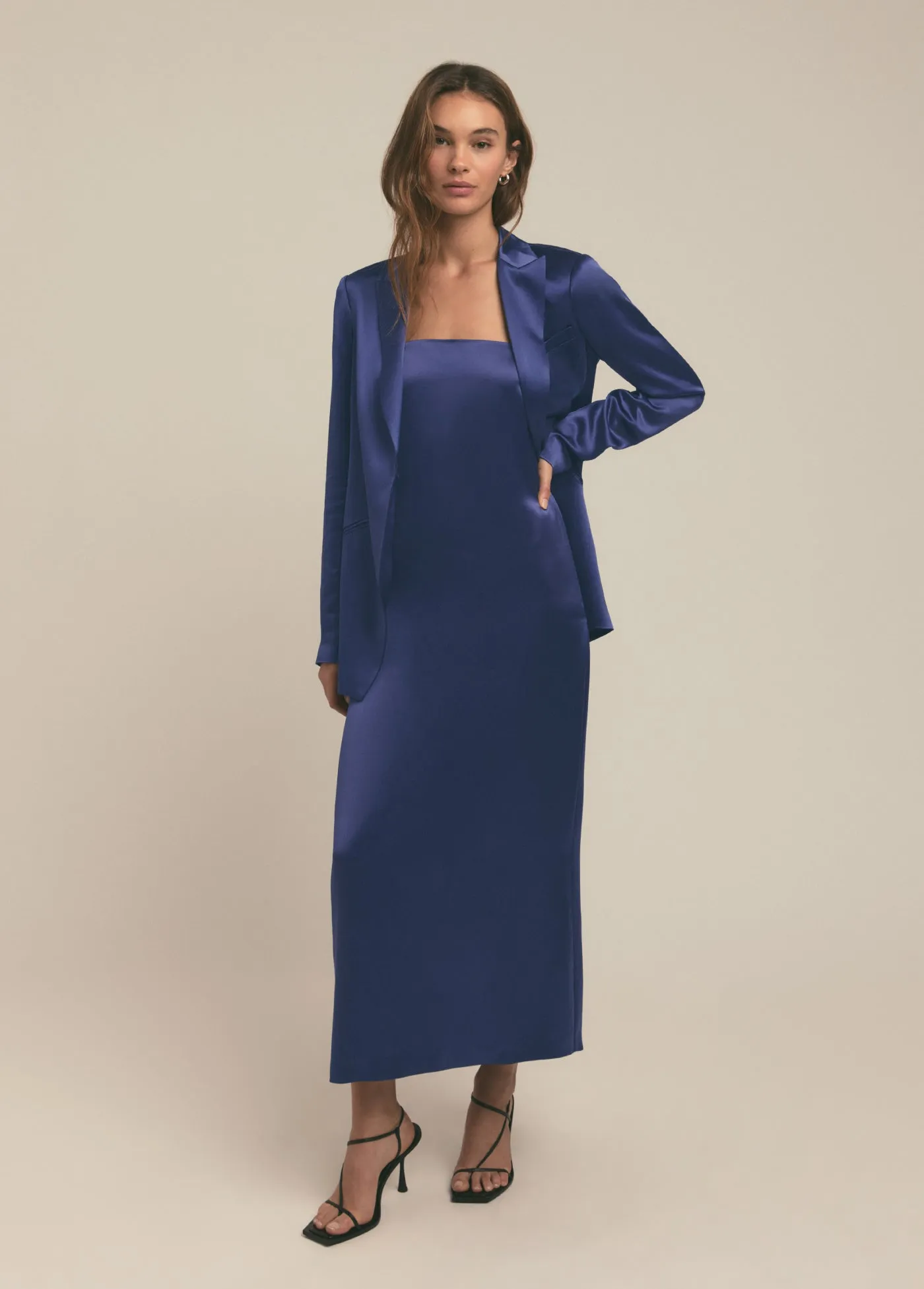 THE SATIN BLAZER sold by Favorite Daughter product image thumbnail 4