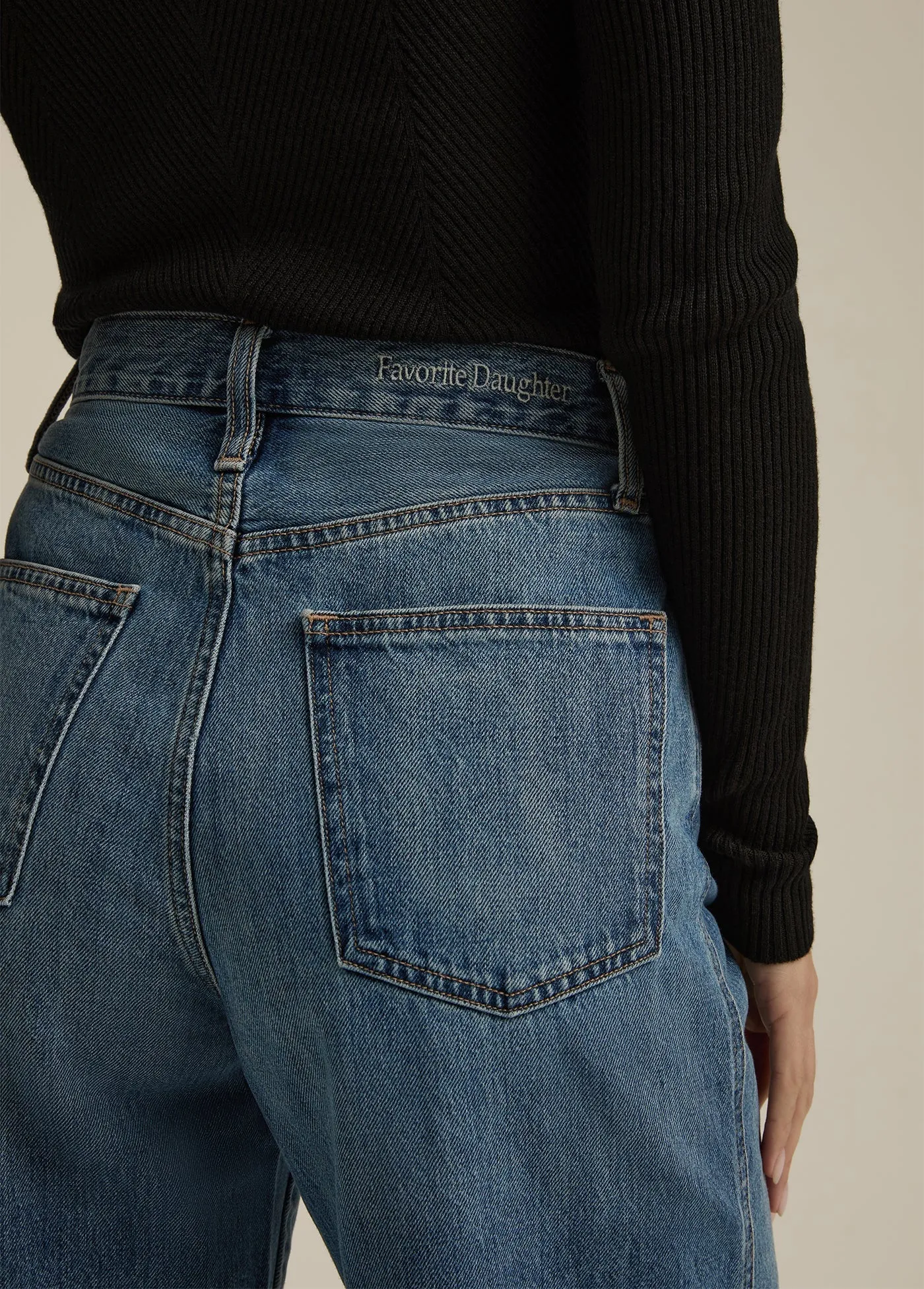 THE MASHA SUPER HIGH RISE WIDE LEG sold by Favorite Daughter product image thumbnail 4