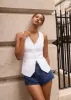 THE JONES LINEN VEST sold by Favorite Daughter