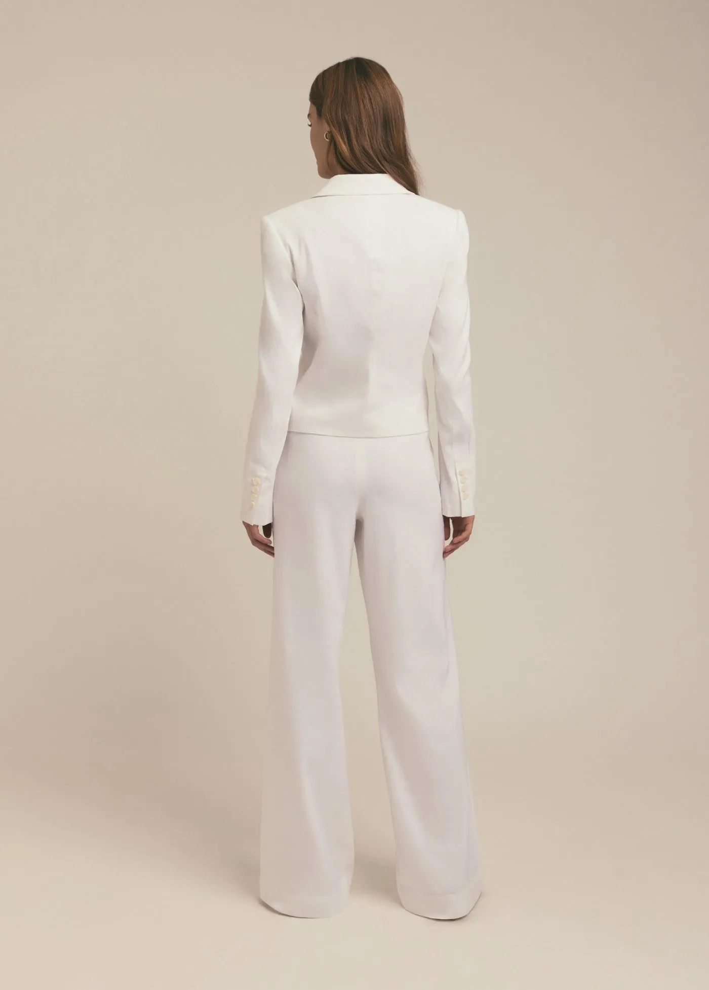 THE SHORT FAVORITE LINEN BLAZER sold by Favorite Daughter product image thumbnail 5