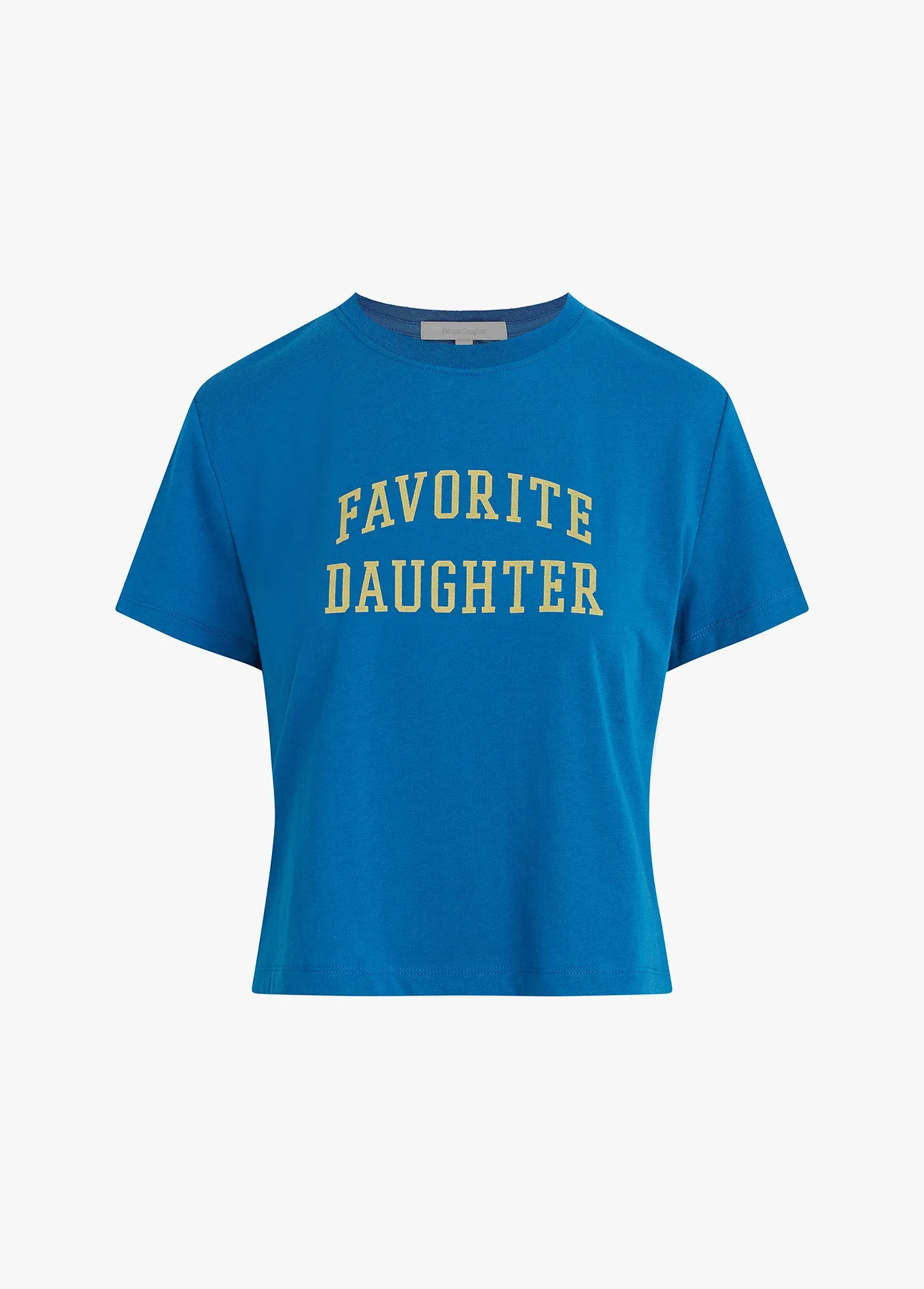 THE CROPPED COLLEGIATE TEE sold by Favorite Daughter product image thumbnail 4