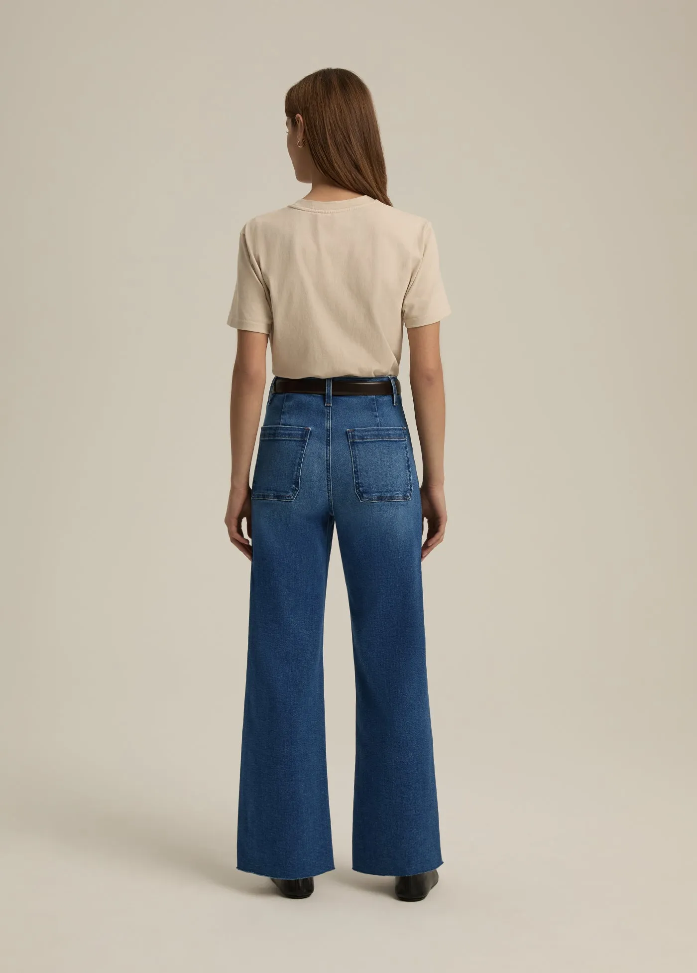 THE MISCHA SUPER HIGH RISE WIDE LEG ANKLE sold by Favorite Daughter product image thumbnail 5