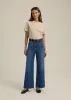 THE MISCHA SUPER HIGH RISE WIDE LEG ANKLE sold by Favorite Daughter