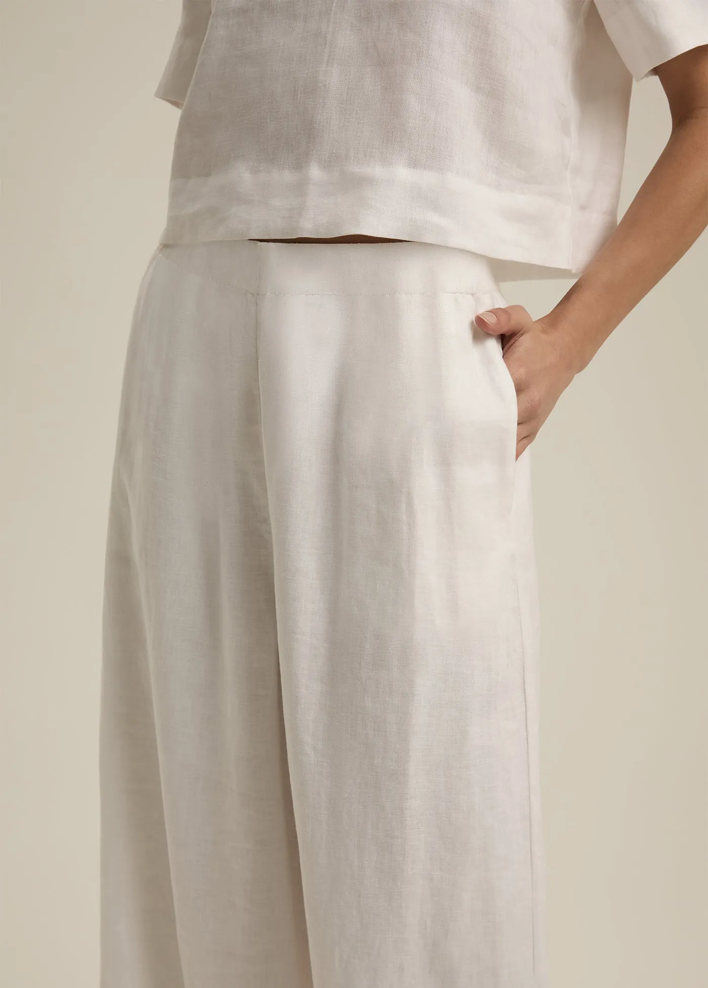 WIDE LEG LINEN PANT sold by Favorite Daughter product image thumbnail 2