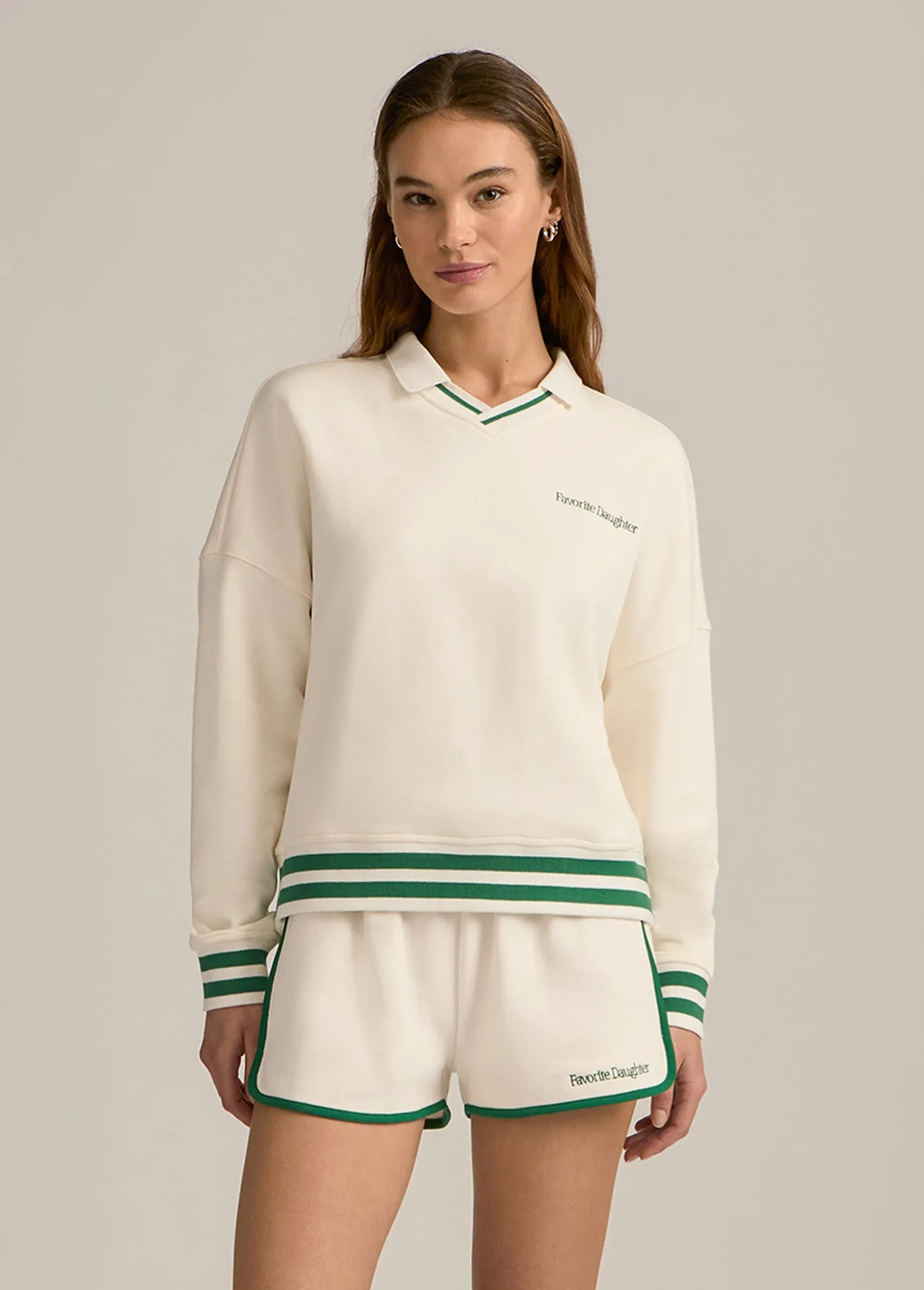 THE IVY LEAGUE RUGBY SWEATER sold by Favorite Daughter