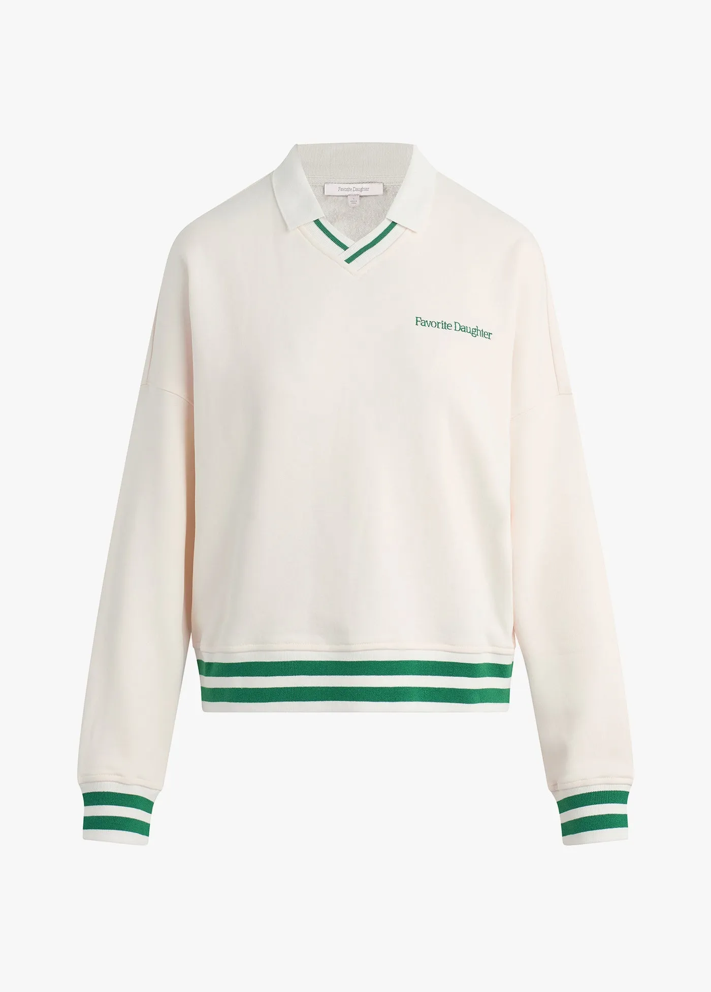 THE IVY LEAGUE RUGBY SWEATER sold by Favorite Daughter product image thumbnail 5