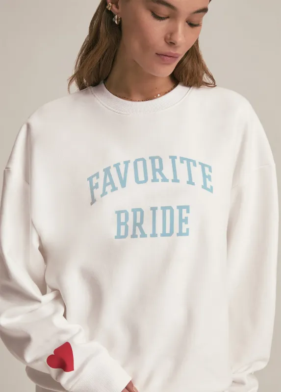 FAVORITE BRIDE SWEATSHIRT sold by Favorite Daughter