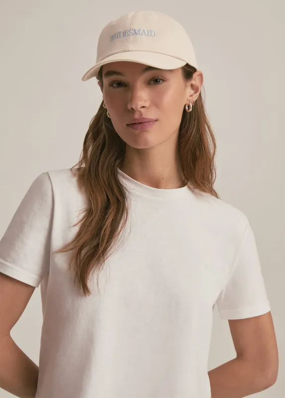 BRIDESMAID HEART BASEBALL HAT sold by Favorite Daughter