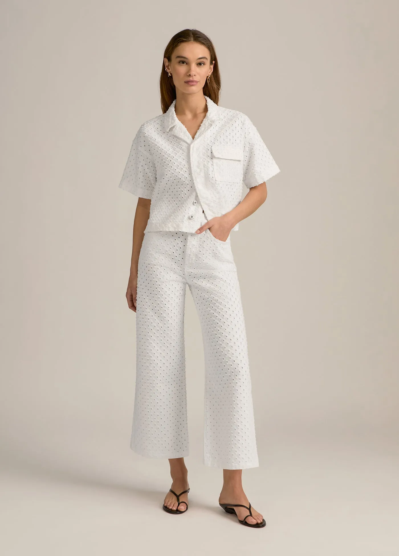 THE MASHA SUPER HIGH RISE WIDE LEG CROP sold by Favorite Daughter product image thumbnail 3