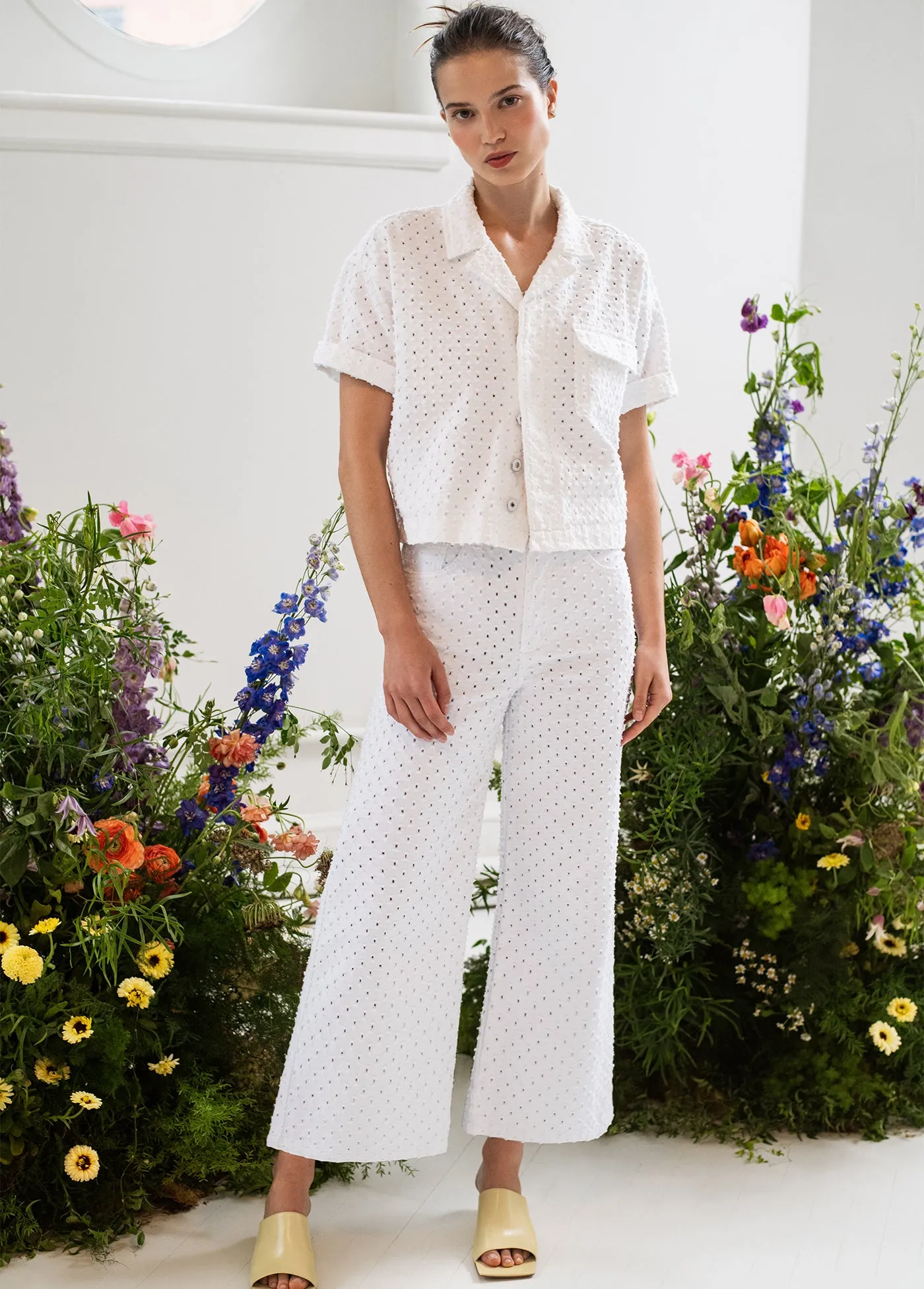 THE MASHA SUPER HIGH RISE WIDE LEG CROP sold by Favorite Daughter