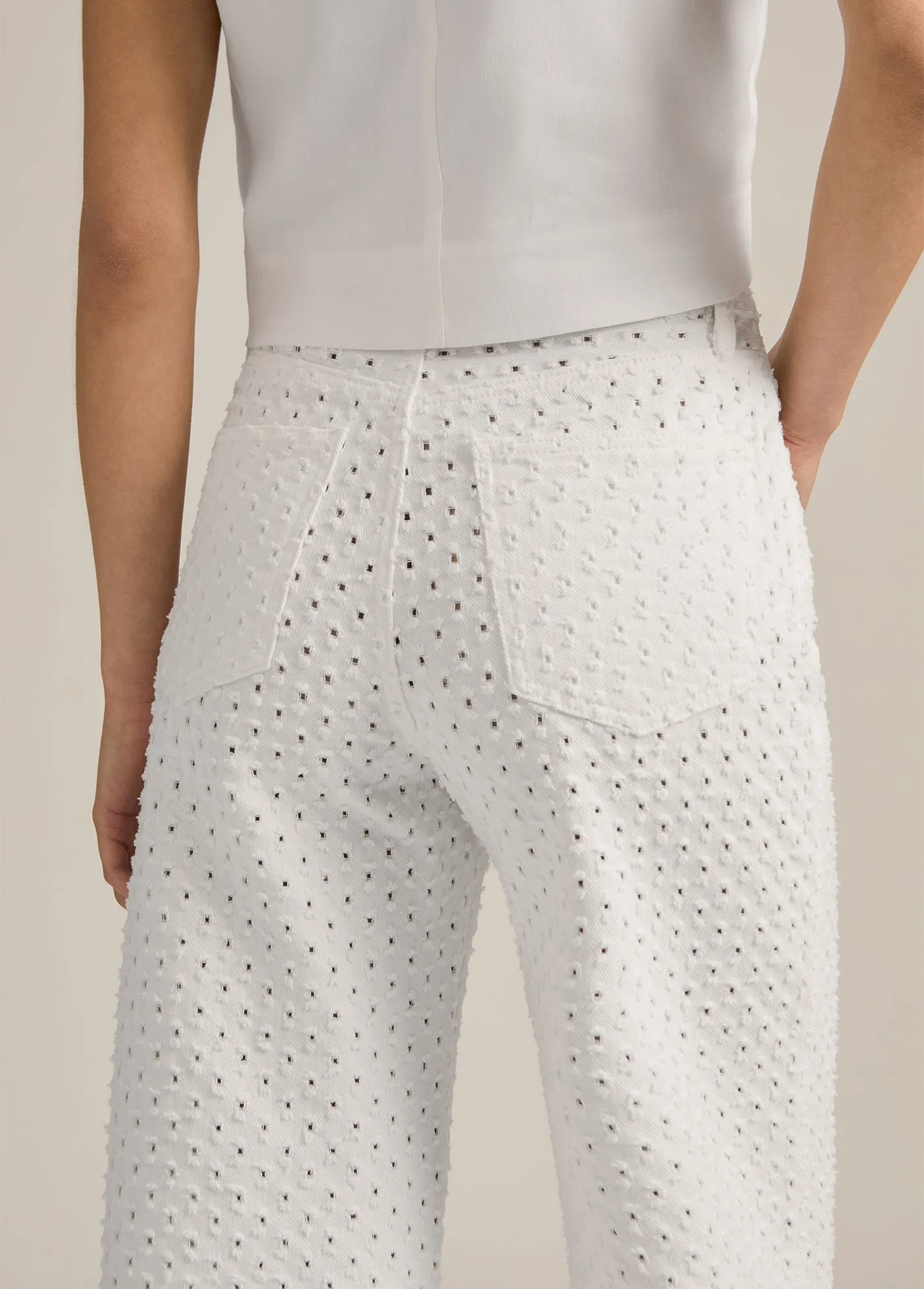 THE MASHA SUPER HIGH RISE WIDE LEG CROP sold by Favorite Daughter product image thumbnail 4