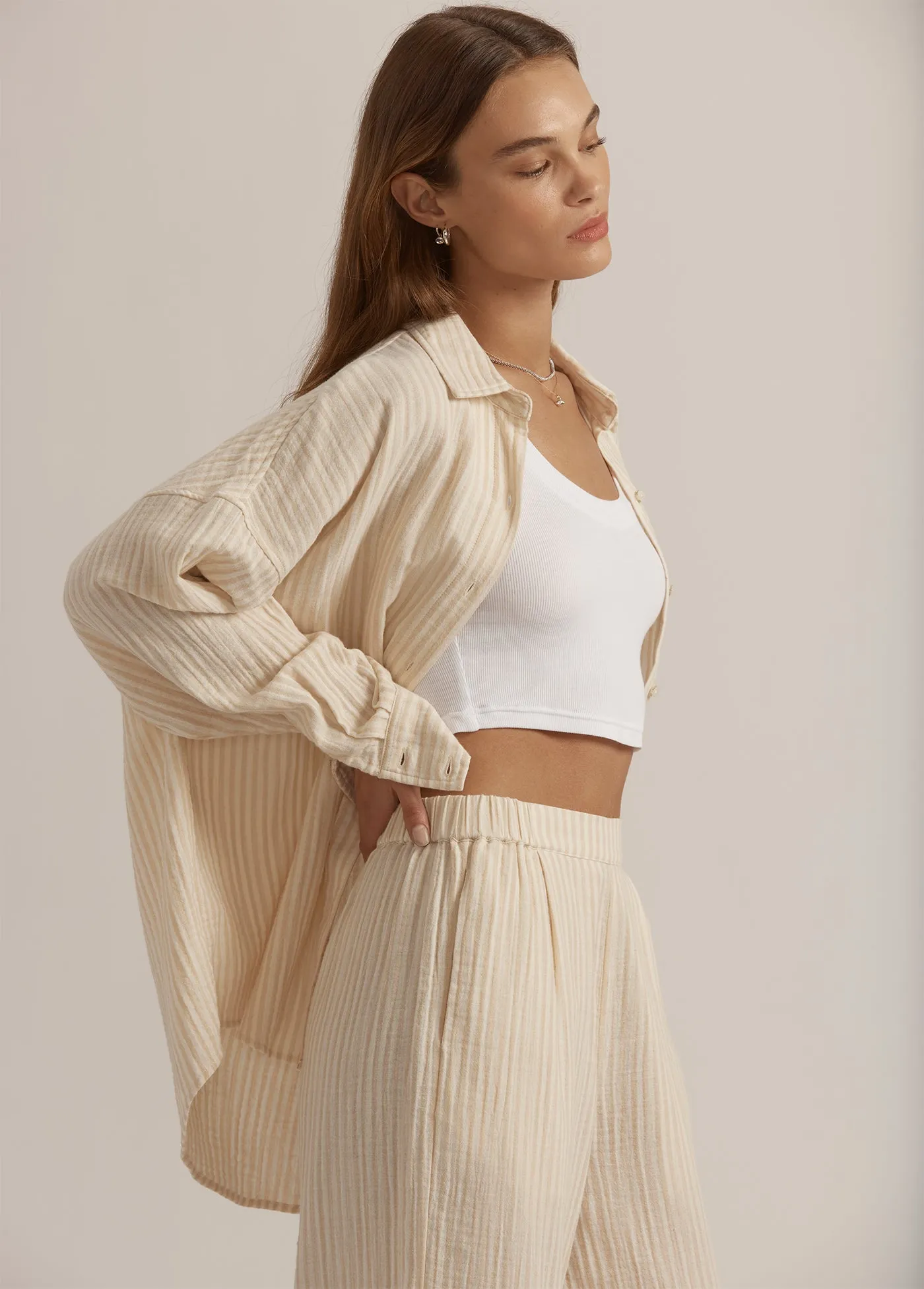 THE BEACH WALK PANT sold by Favorite Daughter product image thumbnail 3