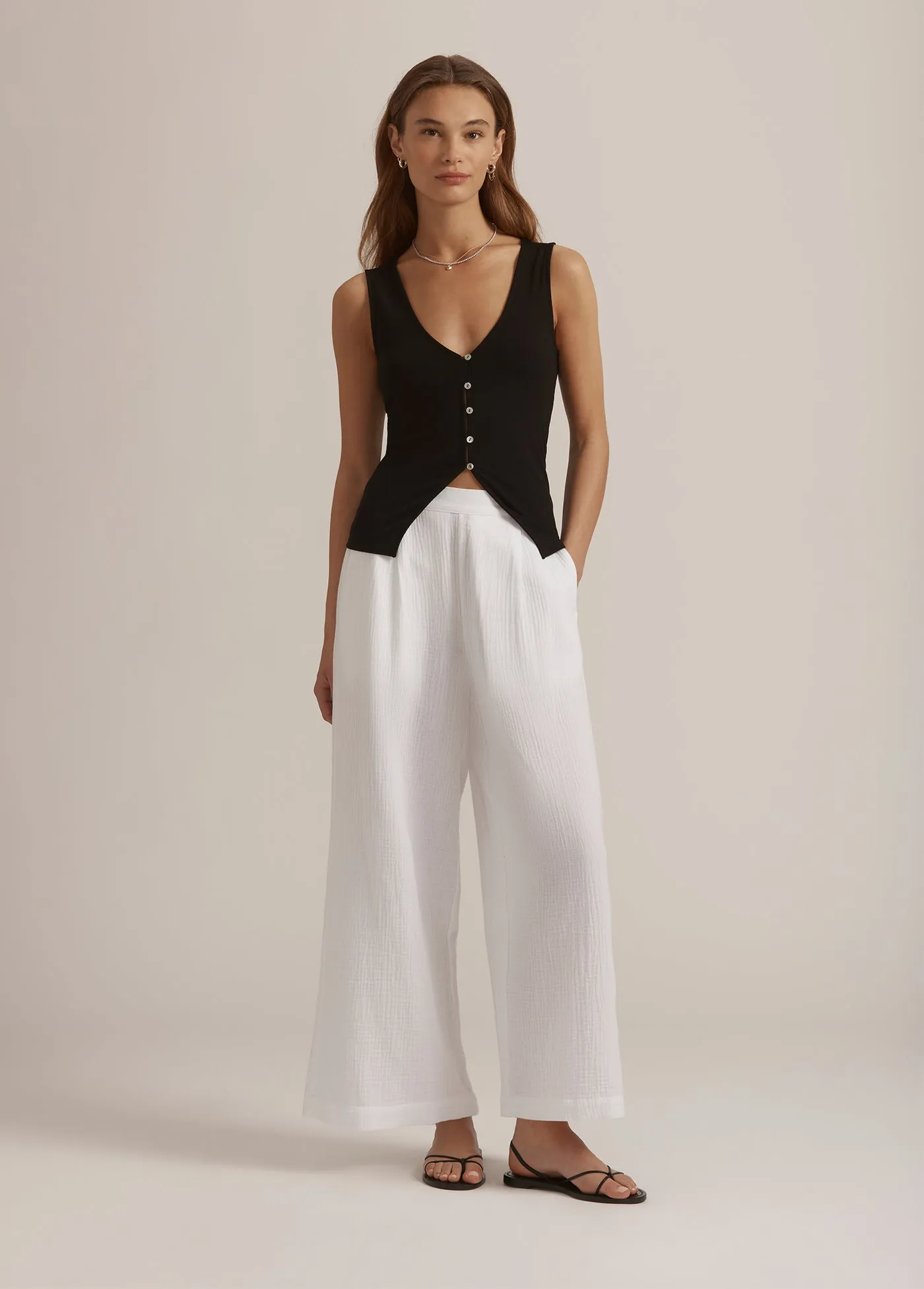 THE BEACH WALK PANT sold by Favorite Daughter product image thumbnail 3