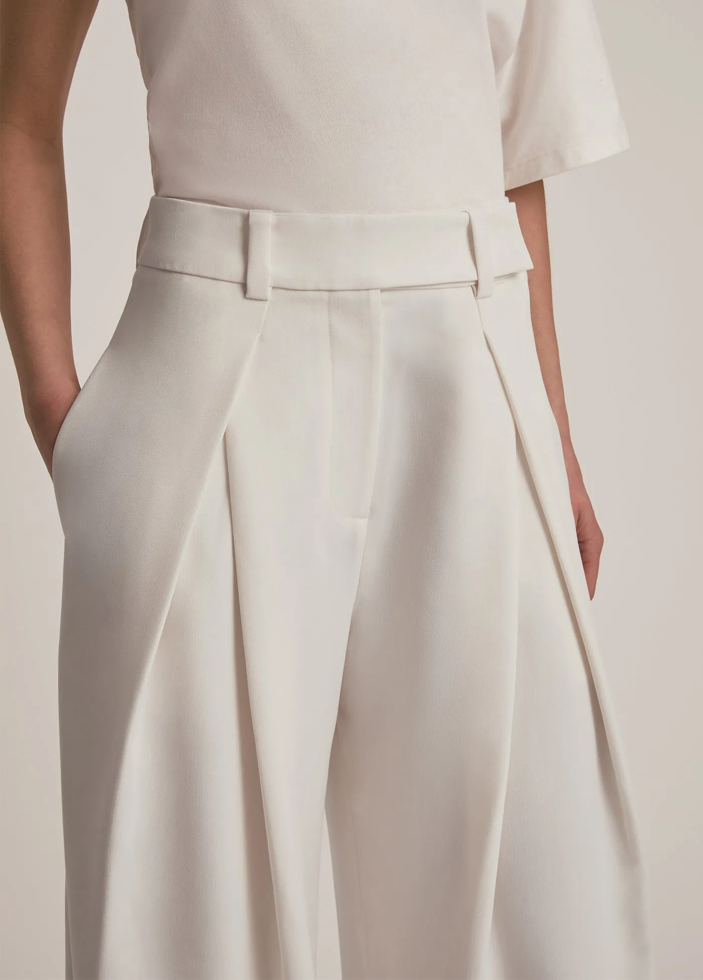 THE PLEATS FOR DAYS PANT sold by Favorite Daughter product image thumbnail 3