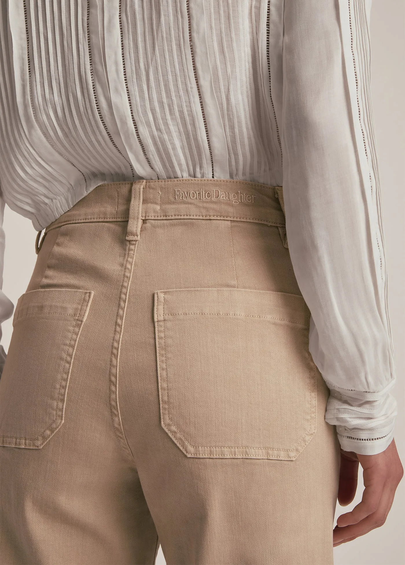 THE MISCHA SUPER HIGH RISE WIDE LEG ANKLE sold by Favorite Daughter product image thumbnail 4