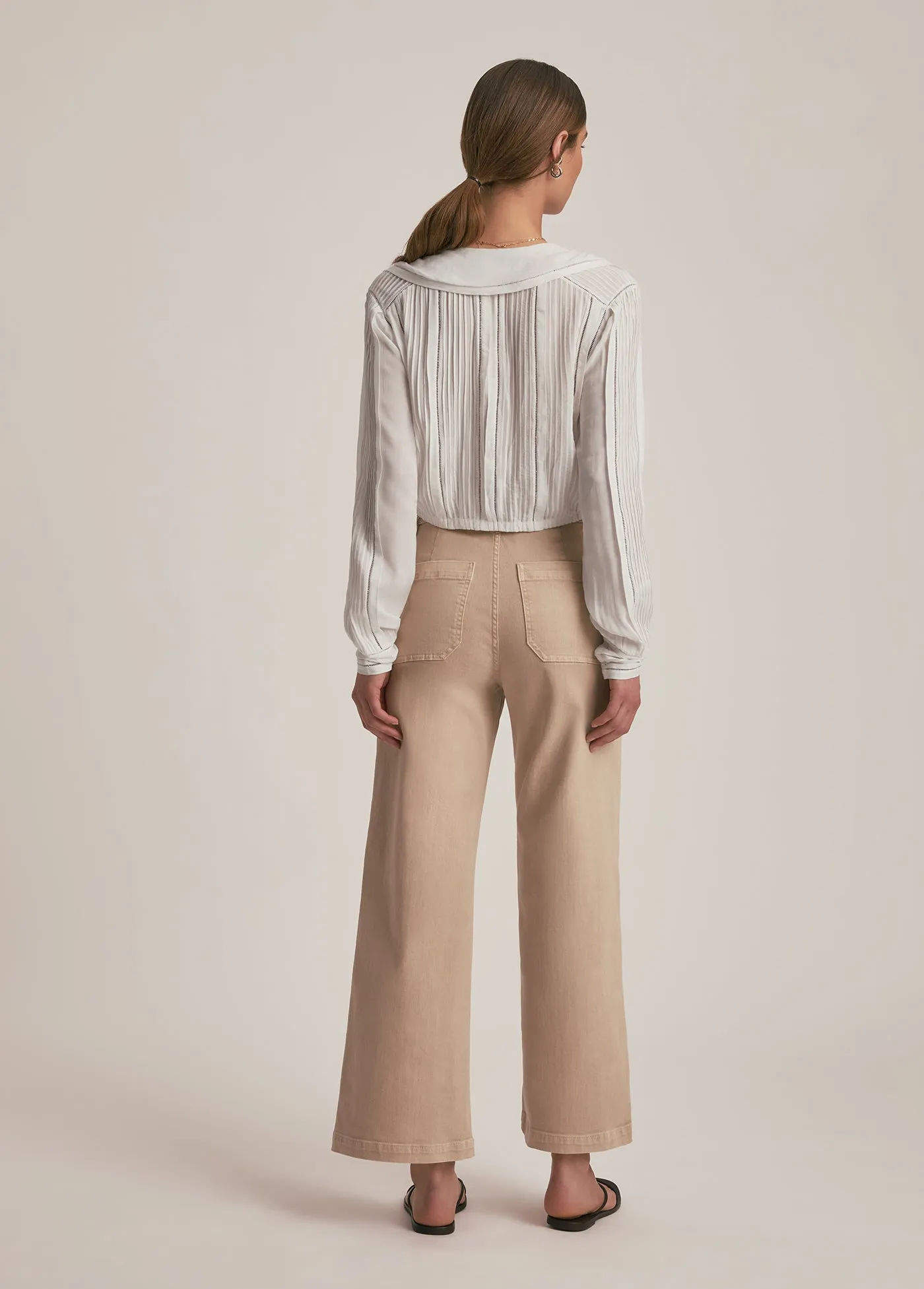 THE MISCHA SUPER HIGH RISE WIDE LEG ANKLE sold by Favorite Daughter product image thumbnail 5