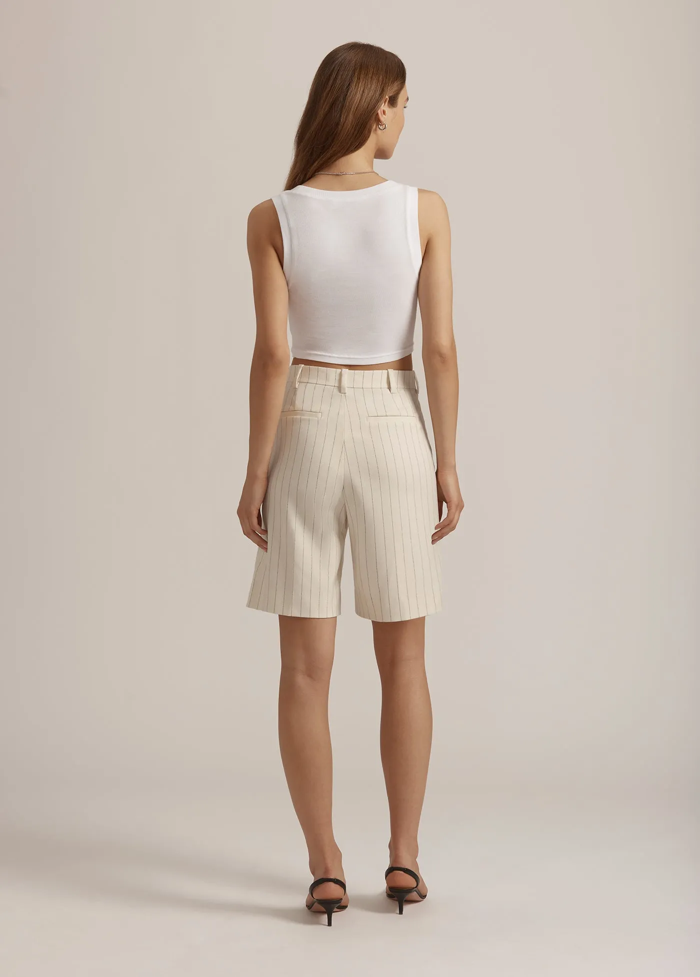 THE CUTTING IT CLOSE CROP TANK sold by Favorite Daughter product image thumbnail 5