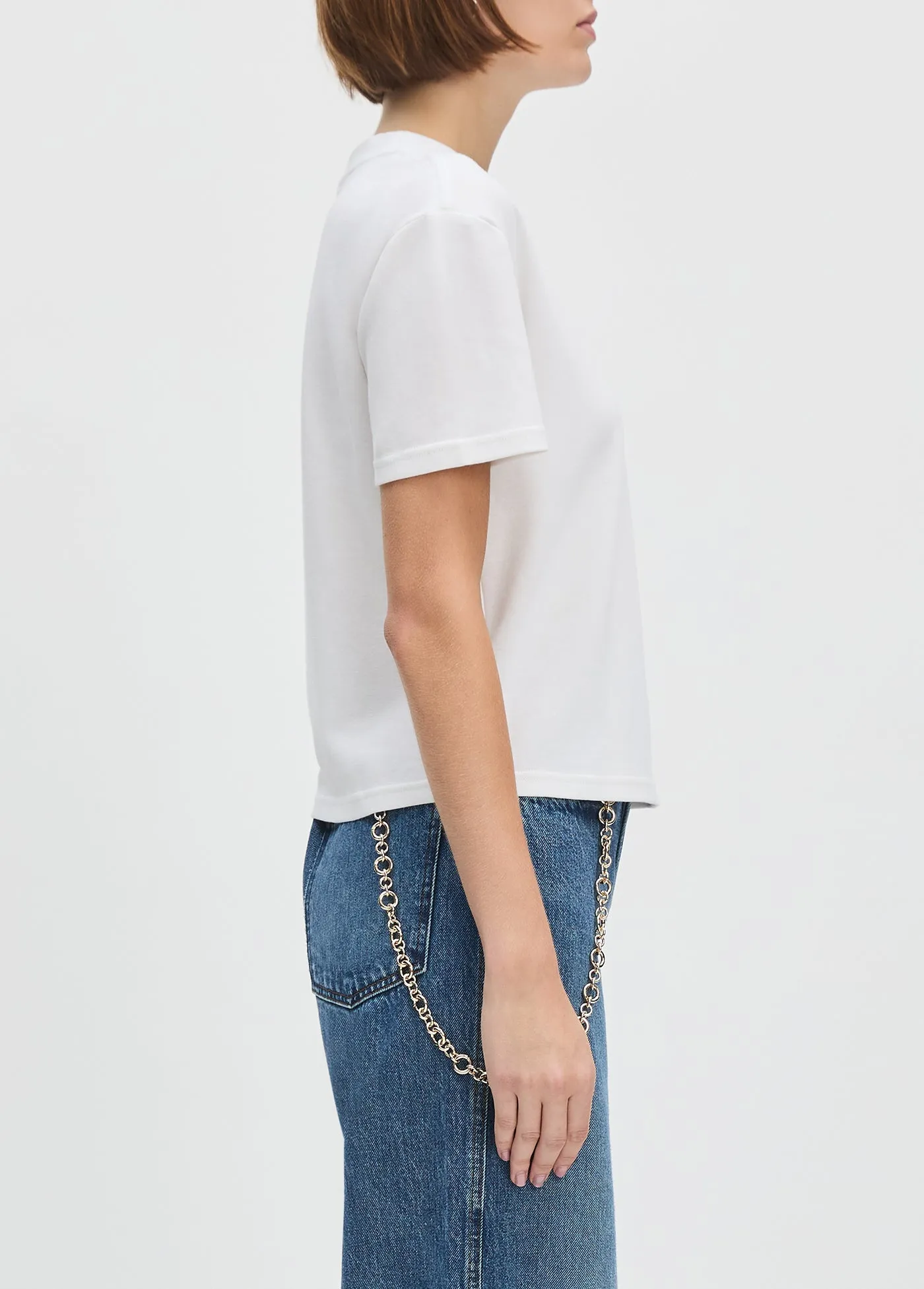 THE EVERYDAY SHORT SLEEVE TEE sold by Favorite Daughter product image thumbnail 5