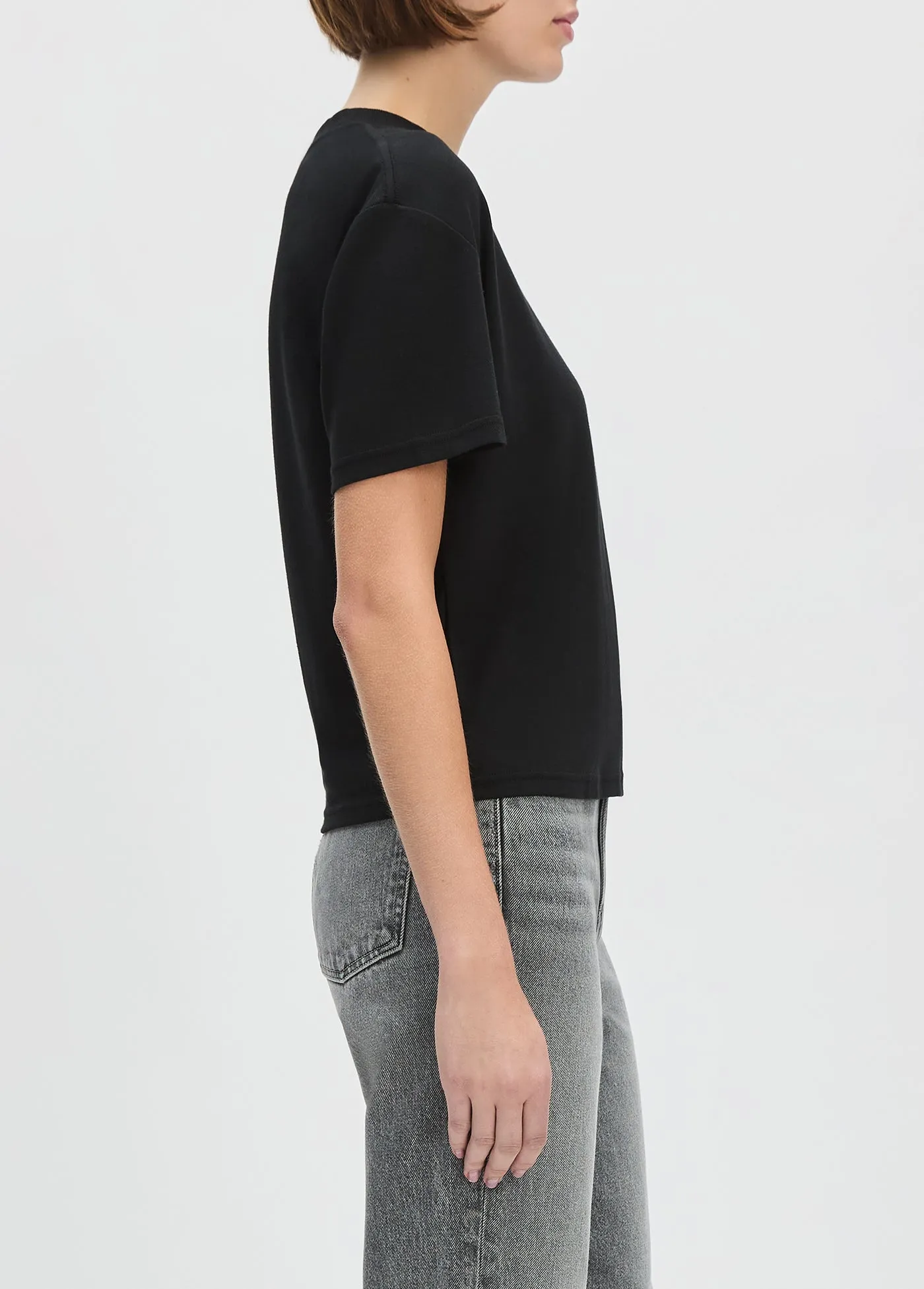 THE EVERYDAY SHORT SLEEVE TEE sold by Favorite Daughter product image thumbnail 5