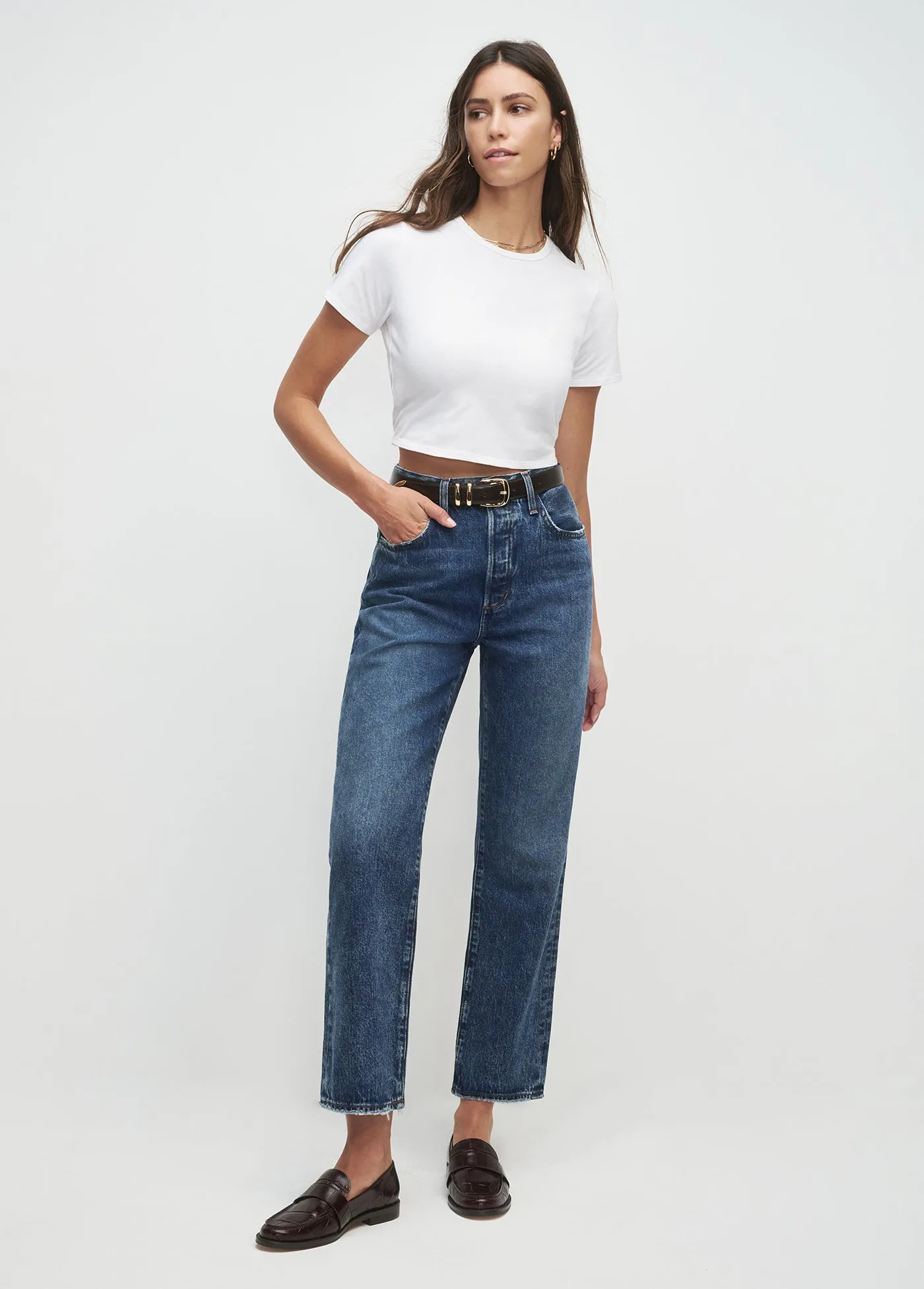 THE LAURA CROP TOP sold by Favorite Daughter product image thumbnail 2