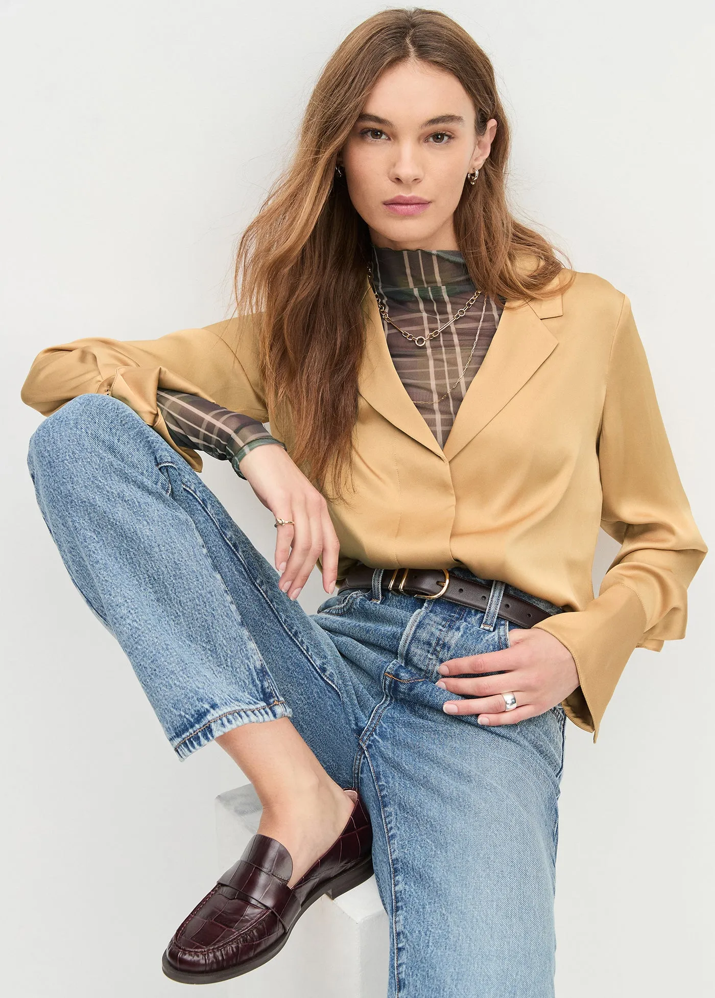 THE SHEER FANTASY TOP sold by Favorite Daughter product image thumbnail 2