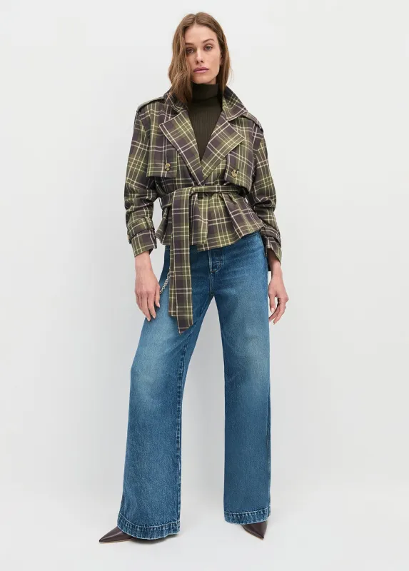 THE CROPPED CHARLES TRENCH sold by Favorite Daughter