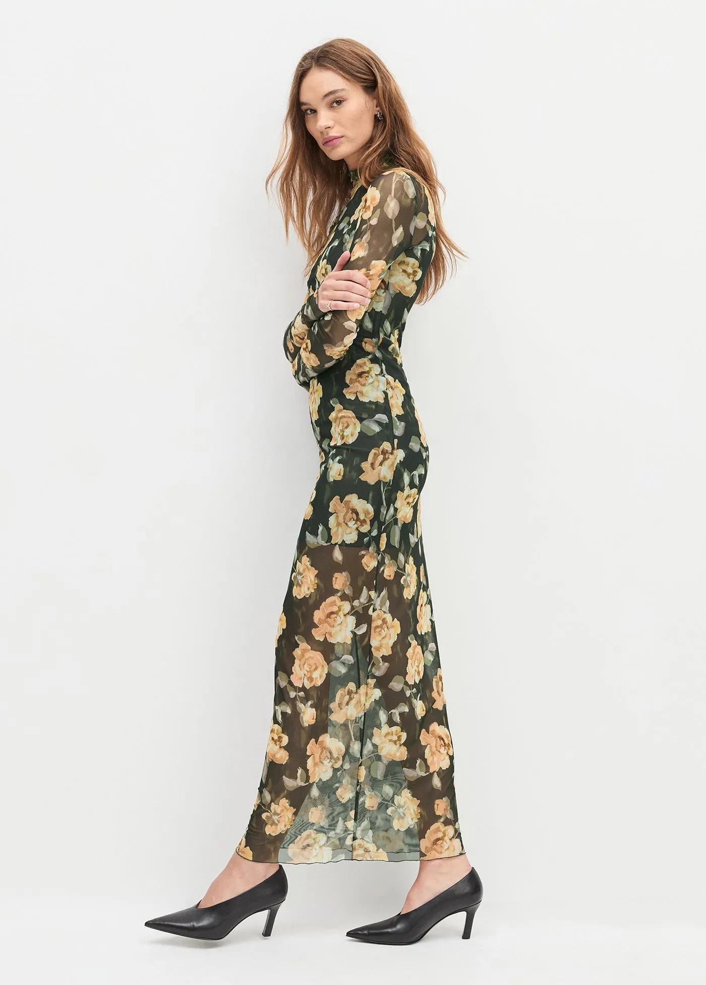 THE SHEER FANTASY DRESS sold by Favorite Daughter product image thumbnail 5