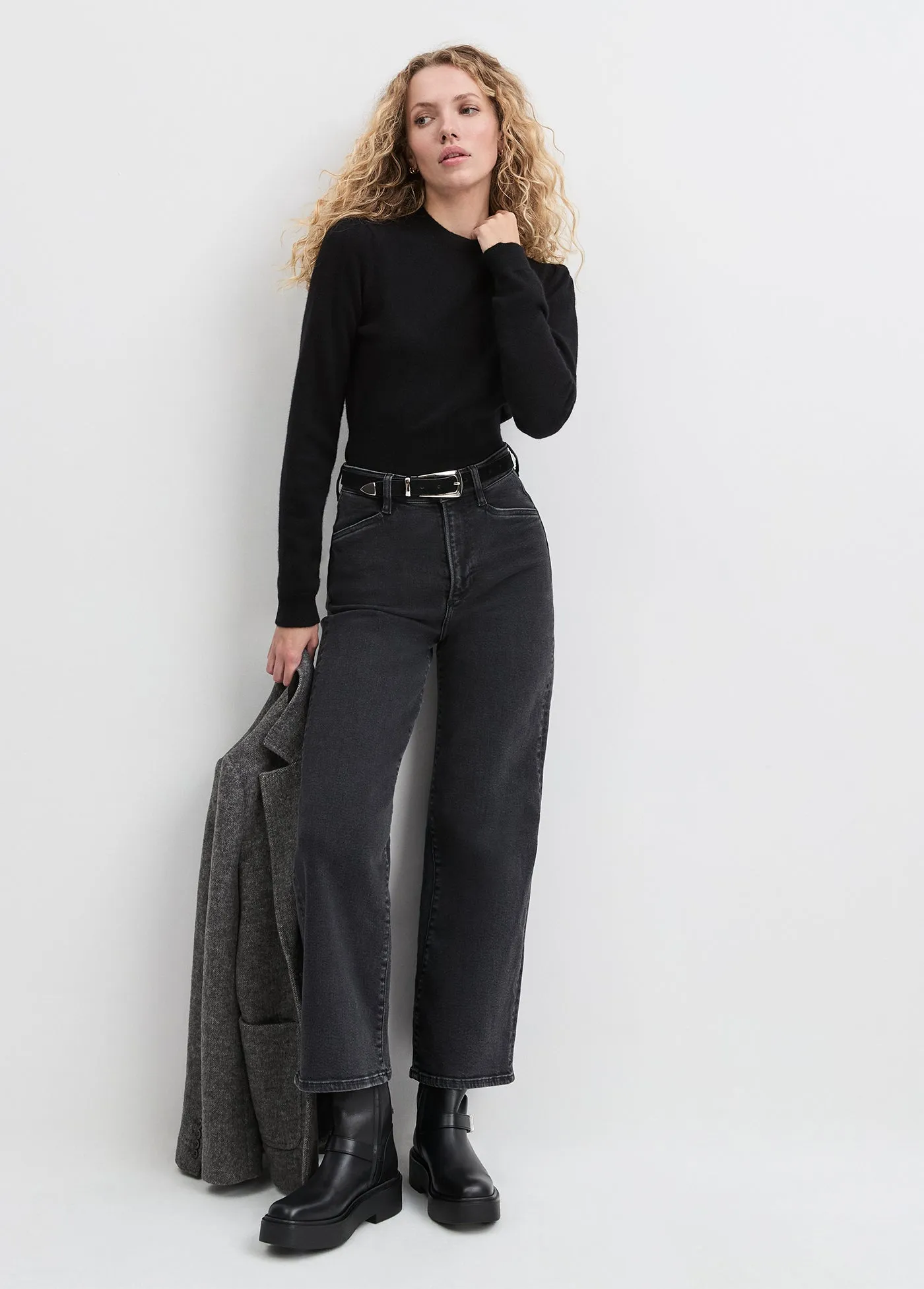 THE ELENA LONG SLEEVE TOP sold by Favorite Daughter product image thumbnail 4