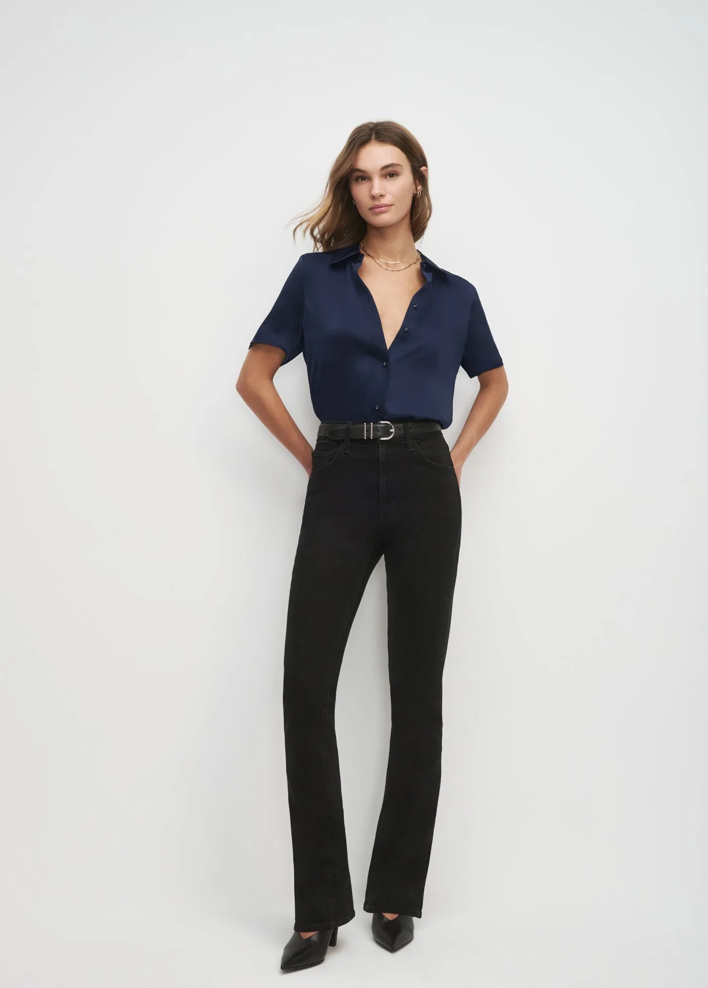 THE TAKE ME SERIOUSLY SHORT SLEEVE TOP sold by Favorite Daughter product image thumbnail 2