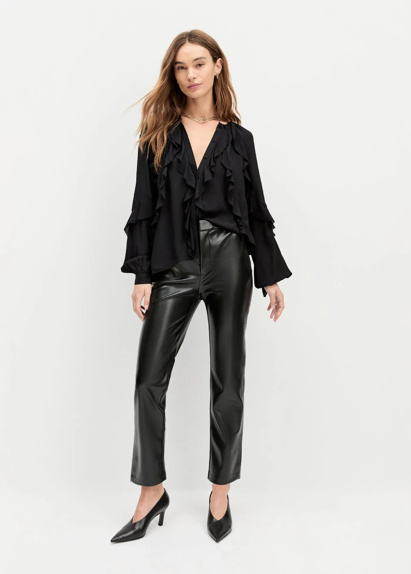 THE CARLA TROUSER sold by Favorite Daughter product image thumbnail 2