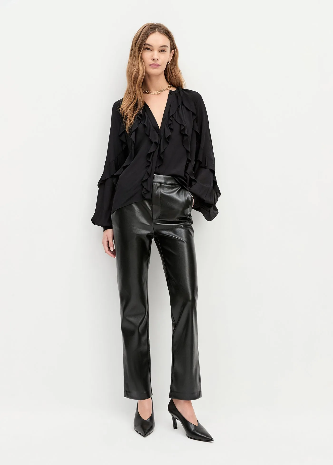 THE CARLA TROUSER sold by Favorite Daughter product image thumbnail 3